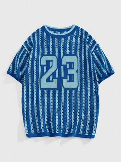 Herren Kurzarm T-Shirt, lässiges Top für Frühling/Sommer