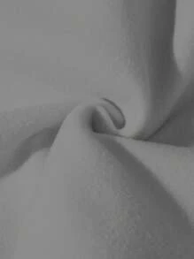 RueChic Men Italy Letter Printed Line Basic Regular Hoodie - Grey - View 6