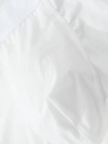5 piezas/Paquete Calzoncillos con estampado de letras para adolescentes