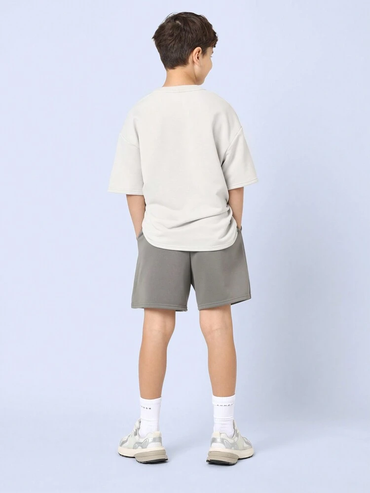 Ensemble t-shirt à imprimé graphique NYC Brooklyn