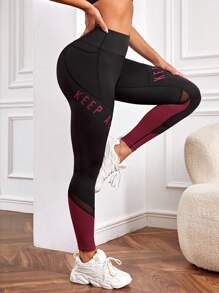 SHEIN Cheerettes Women High Waist Slim Fit Casual Sports Leggings, Daily Wear Yoga Pants