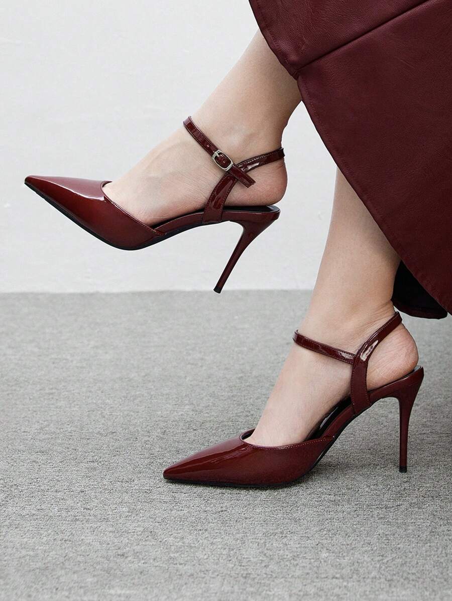 CUCCOO BIZCHIC Nuevos tacones altos de stiletto delgados y puntiagudos, apropiados para ir al trabajo, fiestas y cenas