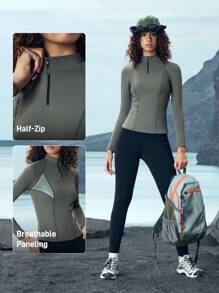 In My Nature In My Nature Women's Outdoor Short Sleeve T-Shirt & Tank Top, Solid Color Minimalist Casual Everyday Wear