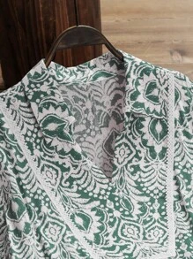 Lacomfia 大码休闲阿拉伯风格服装，极简主义时尚，适合日常穿着 - 彩色 - 查看 5