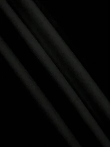 Manfinity EMRG 男士字母印花圆领休闲落肩 T 恤 - 黑色 - 查看 4