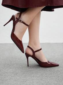 CUCCOO BIZCHIC Nuevos tacones altos de stiletto delgados y puntiagudos, apropiados para ir al trabajo, fiestas y cenas