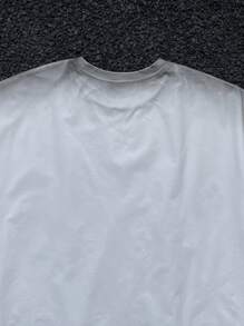 Manfinity VCAY Men's Loose Knit Short Sleeve T-Shirt, Minimalist Fashion & Casual Everyday Wear