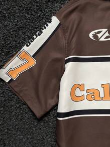 Manfinity VCAY Men Loose Printed Short Sleeve Button Shirt Set - Multicolor - View 5