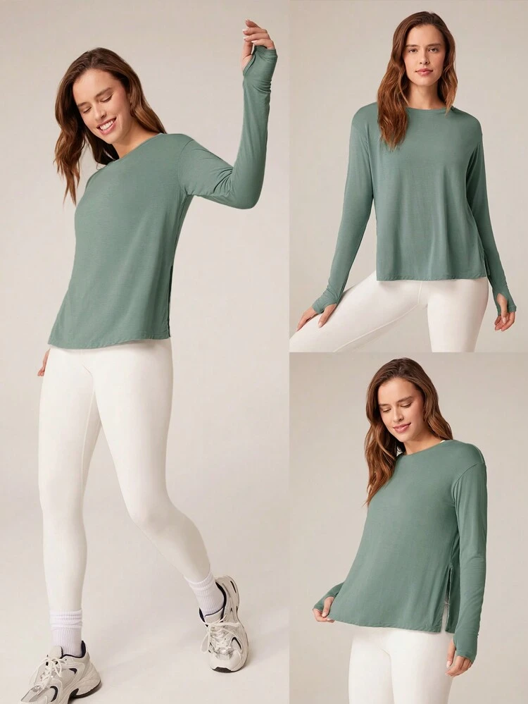 Maglia sportiva casual estiva quotidianamente compressa Modal Make Moves Relaxed