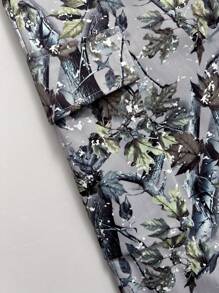 SHEIN Quần thể thao Jogger in họa tiết camo dành cho bé trai tuổi mới lớn - Nhiều màu - Xem 5