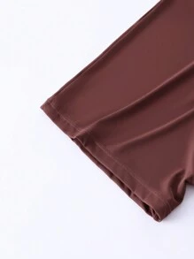 EasyFave Men's Solid Color Patchwork Slim Fit Boxer Briefs, Casual Daily Wear