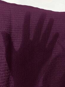 EMERY ROSE 大码休闲纯色双口袋连衣裙乡村女装春季服装女装夏季服装波西米亚风女装