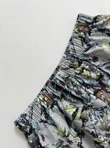 SHEIN Quần thể thao Jogger in họa tiết camo dành cho bé trai tuổi mới lớn - Nhiều màu - Xem 4