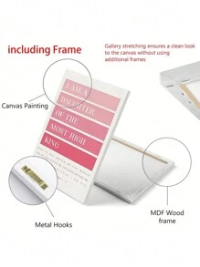 1 件圣经经文海报、基督教肯定墙艺术、励志文字艺术印刷品、励志宗教帆布印刷品、基于信仰的引文墙饰、精神海报、绘画、艺术品、绘画、家居装饰、房间美学、海报、送给朋友的礼物、适用于客厅、卧室、浴室、咖啡厅
