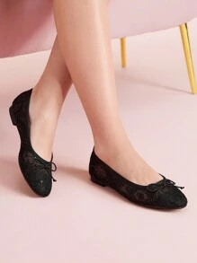 CUCCOO DOLLMOD Women Plain Minimalist Casual Flat Loafers For Christmas - Black - View 5