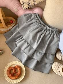 DAZY Tween Girl Autumn Skirt,Back To School Clothes - Grey - View 3