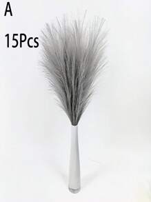 15 Cây Cỏ Pampas Nhân Tạo 55cm/21,65in Hoa Sậy Nhân Tạo Mềm Mại Màu Xám, Tím, Nâu Hoa Sậy Nhân Tạo Cỏ Pampas Trang Trí Nhà Cửa Gia Đình, Trang Trí Nhà Cửa, Trang Trí Phòng Cắm Bình Hoa, Trang Trí Đám Cưới, Làm Nổi Bật Không Khí Trong Nhà - Nhiều màu - Xem 3