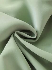 2 Pieces Young Girls Ramadan Set - Fashion Detachable Bowknot Decor Polka Dot Mesh Patchwork Long Sleeve Tops + Wide Leg Pants, Comfortable Outfit For Daily, Party, Gift, Spring/Summer/Autumn - Mint Green - View 6