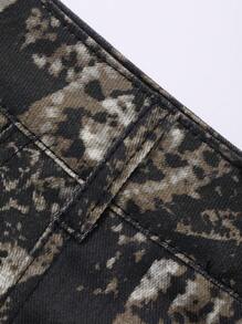 DAZY Women's Denim Skirt With All-Over Printing, Casual & Fashionable For Daily Wear Jeans Skirt - Multicolor - View 12