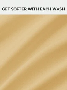 2pcs Classic Fashionable Simple Style Solid Envelope Closure Pillowcase Without Filler, Soft Fabric, Skin-Friendly And Breathable, Moisture-Wicking Fabric, Suitable For Bedroom, Bedding Supplies, All Season,Rama Bedtime Comfort