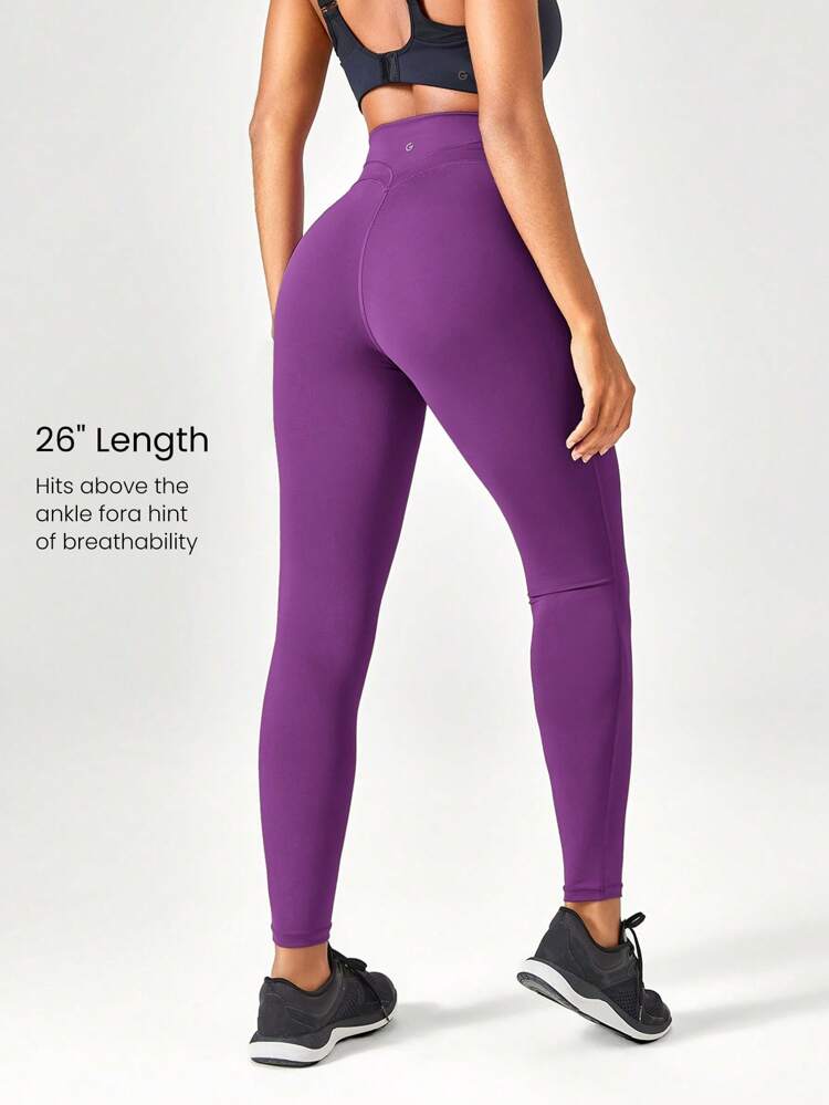 26" Powersculpt Training Leggings Medium Impact Training Workout Quick Dry Moisture Wicking Cool Feeling Gym