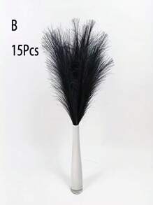 15 Cây Cỏ Pampas Nhân Tạo 55cm/21,65in Hoa Sậy Nhân Tạo Mềm Mại Màu Xám, Tím, Nâu Hoa Sậy Nhân Tạo Cỏ Pampas Trang Trí Nhà Cửa Gia Đình, Trang Trí Nhà Cửa, Trang Trí Phòng Cắm Bình Hoa, Trang Trí Đám Cưới, Làm Nổi Bật Không Khí Trong Nhà - Nhiều màu - Xem 4