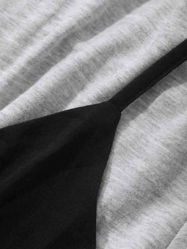 Women 2 In 1 Round Neck Short Sleeve Casual T-Shirt