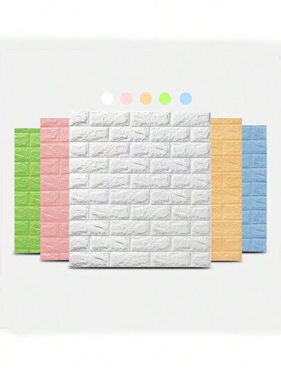 Fashionable Imitated Wall Texture Wallpaper Decor