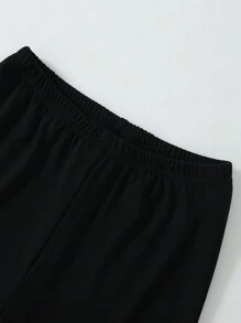 4pcs/Set Boys' Vivid Cartoon Game Pattern Comfortable Short Sleeve Shorts Tight Fit Pajama Set - Multicolor - View 4