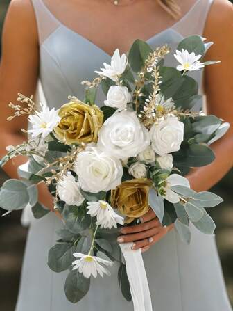 1 件森系婚礼拱门悬挂花环、庆祝派对背景装饰、花艺、人造绿植