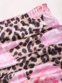 Sweetra 女式全印花百褶A字裙，休闲度假女裙