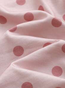 SHEIN 3pcs Newborn Baby Girls' Cute Graphic Cartoon Pattern Knit Romper Set, Summer Cartoon