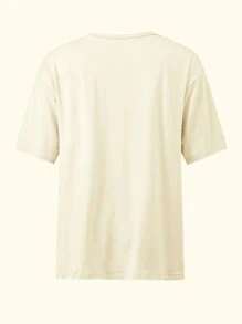 Sundraya Rizz Em With The Tism Funny Shirt Frog Emoticon T-Shirt - Apricot - View 2