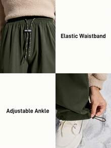 In My Nature Women's Casual Hiking Pants, Minimalist & Fashionable For Daily Wear - Army Green - View 3