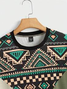 Manfinity RSRT 男士休闲短袖 T 恤，简约时尚，适合日常穿着 - 彩色 - 查看 3