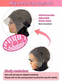 Transparent Lace Straight 13 X 4 Lace Front Wig 150%Density Human Hair Wigs Long Straight Natural Black High Temperature Remy Hair - SNatural - View 6