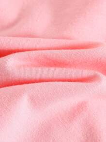 Cozy Pixies Ensemble 2 pièces pour bébé fille: top à col ras-du-cou à manches courtes et fleurs 3D en tricot doux, short à taille élastique - Multicolore - Voir 5