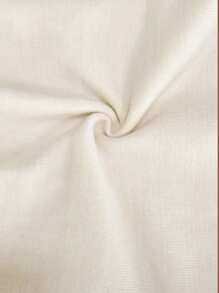 SHEIN Maternity Round Neck Plain Color Casual Sweater, Autumn/Winter