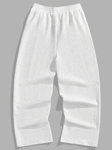 Manfinity RelaxMax 男士纯色休闲舒适运动裤，日常穿着