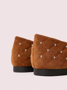 CUCCOO DOLLMOD Fashionable Versatile Simple Casual Flat Shoes Valentine's Day - Brown - View 8