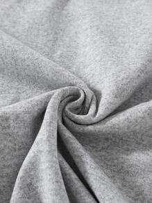 SHEIN 2pcs/Set Tween Boys Top With Floral Grey & Black Patchwork Short Sleeve, Front Prints & Bottoms Football Shorts Pajama Set,Summer,Travel - Multicolor - View 5