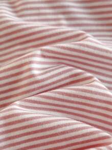 Vintaside Kids 女宝宝夏季粉色时尚婴儿立领短袖草帽刺绣上衣，适合居家休闲和家庭聚会