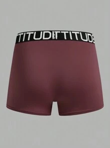 EasyFave Men's Simple Classic Comfortable Casual Boxers, Everyday Wear - Brown - View 4