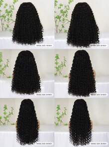 Perruque sans nœud à frontale en dentelle 360 sans colle, vagues profondes pré-décolorées, perruque frontal de cheveux humains