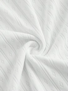 Manfinity Homme Men's Solid Color Sleeveless Top, Minimalist Fashion Casual Everyday Wear - White - View 5