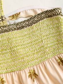 Sweetra Sukienka plażowa w stylu boho, wysokiej jakości długa sukienka letnia na ramiączkach spaghetti na letnie wakacje Maxi dla kobiet