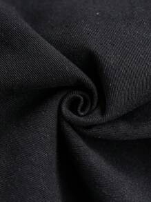 Manfinity Homme Men Straight Leg Loose Fit Casual Jeans With Pockets