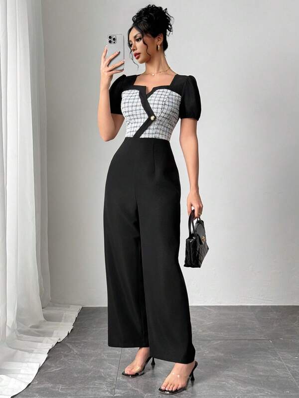 Calvaya Women's Casual Jumpsuit, Simple & Stylish For Daily Wear