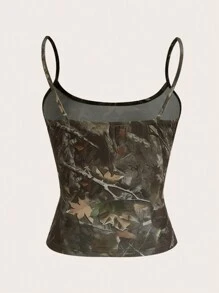SHEIN EZwear 女士休闲简约日常背心 - 彩色 - 查看 6