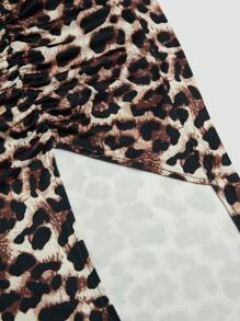 Sunspun Plus Size Simple Casual Everyday Wear Skirt - Multicolor - View 7